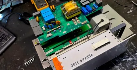 Servo drive repair and industrial electronic testing service provided by Neutronic Technologies UK
